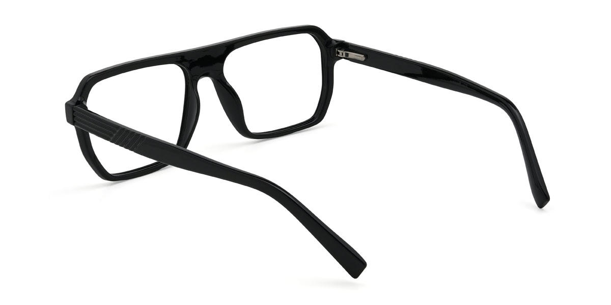 Black Rafaela Glasses - Rectangle Glasses