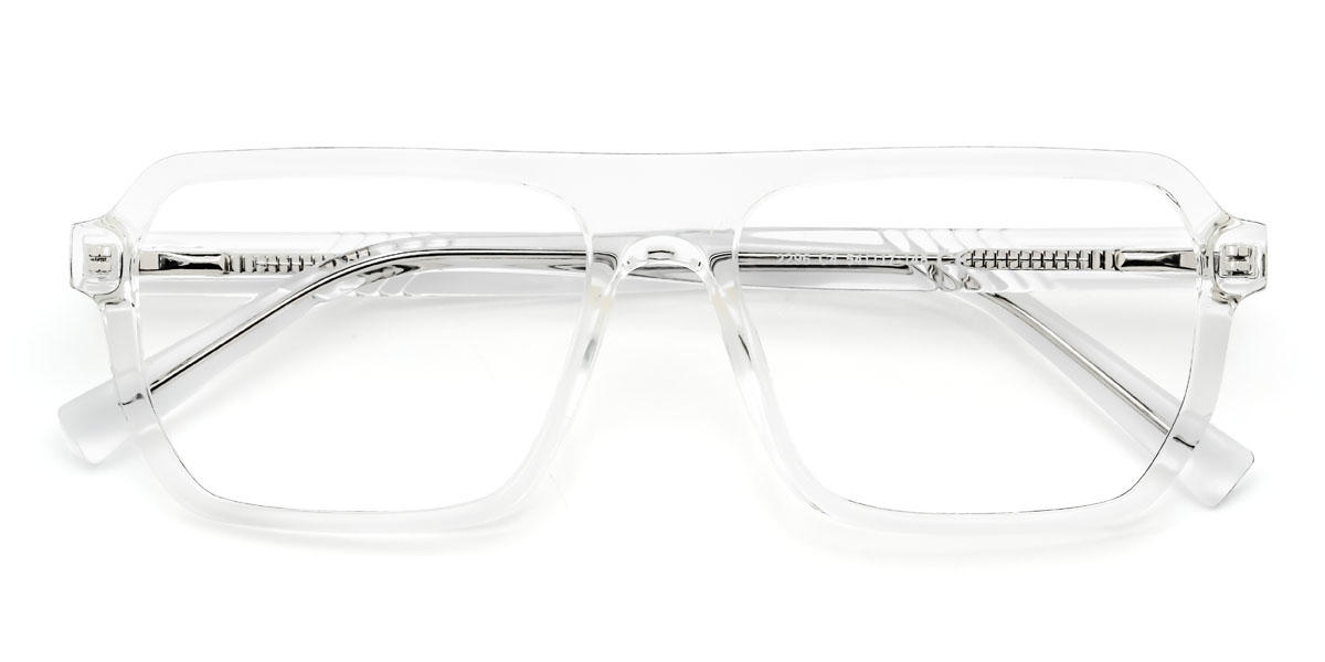 Clear Rafaela Glasses - Rectangle Glasses