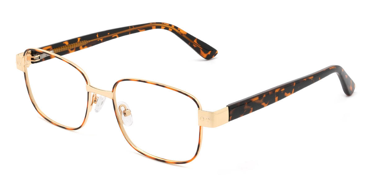 Schildpatt Berkeley Brille - Rectangle Glasses