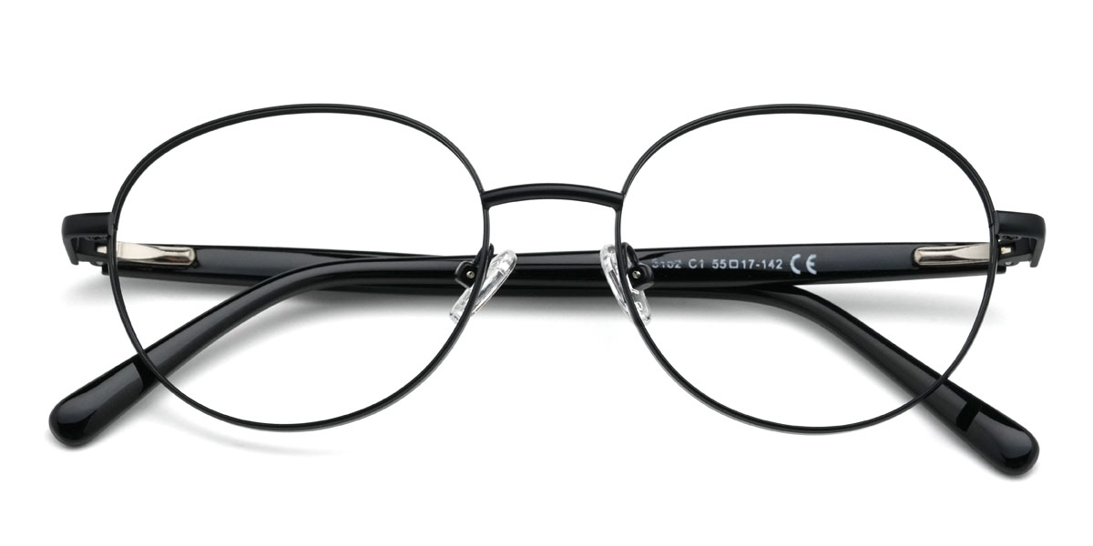 Negro Marvel Gafas - Oval Glasses