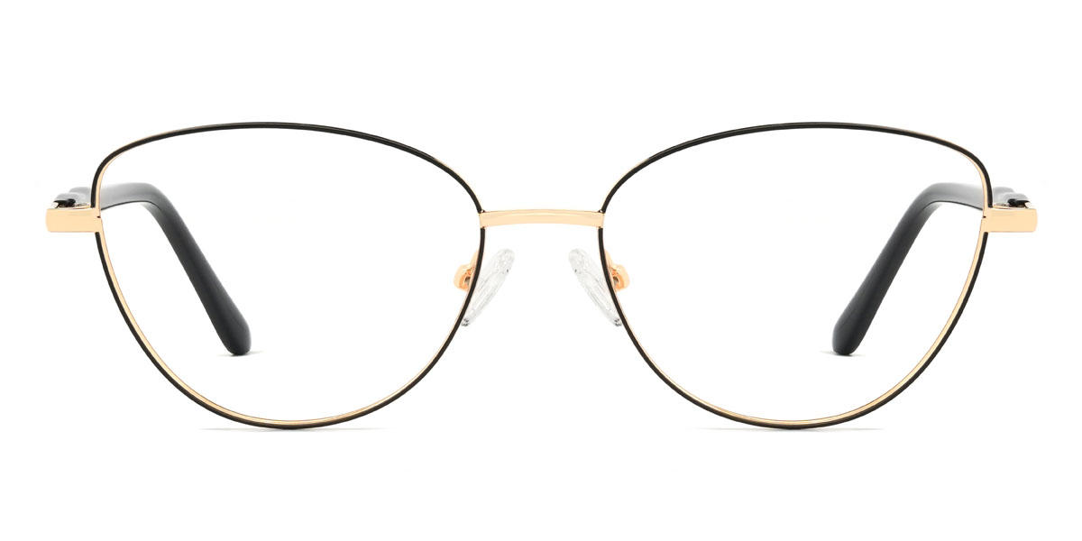 Schwarz Danae Brille - Cat Eye Glasses