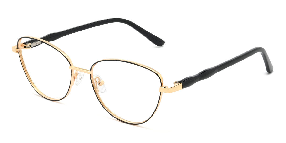 Schwarz Danae Brille - Cat Eye Glasses
