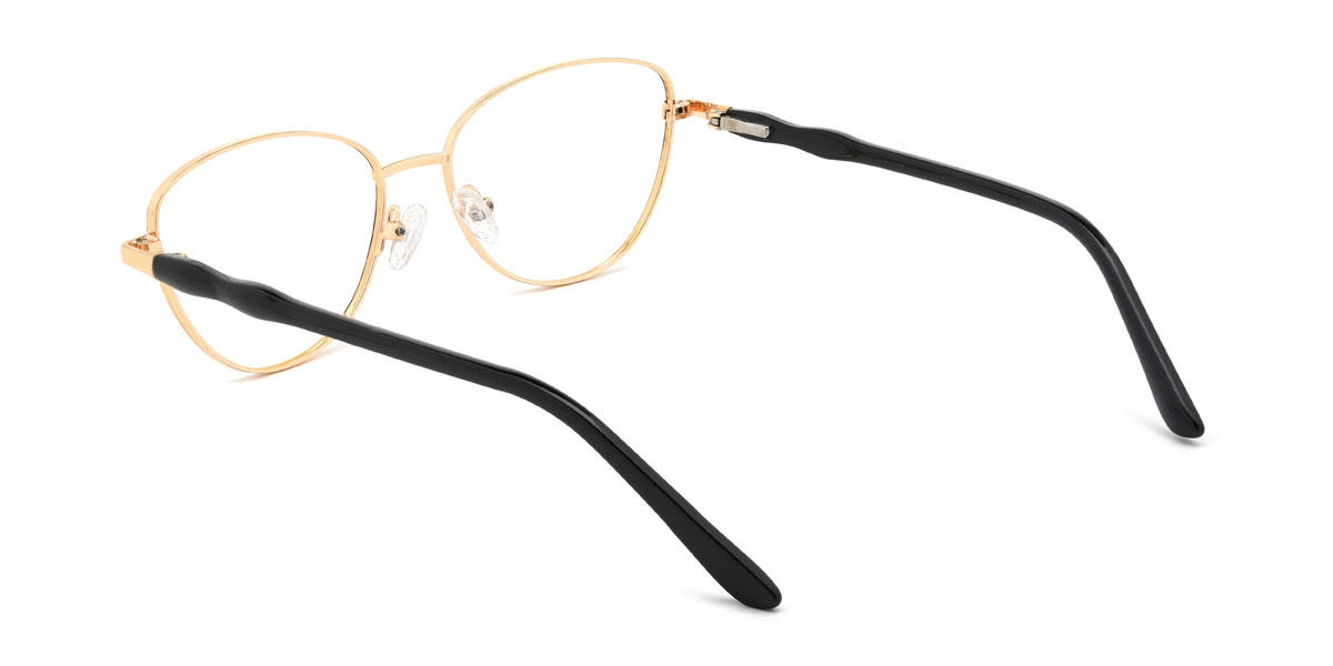 Schwarz Danae Brille - Cat Eye Glasses