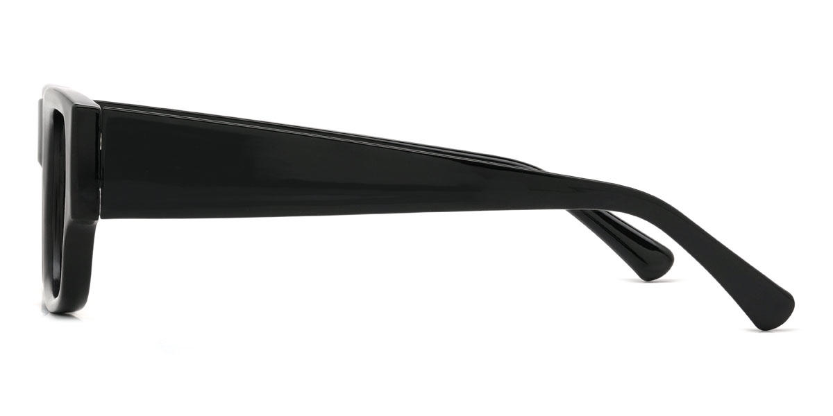 Black Laynee Glasses - Rectangle Glasses