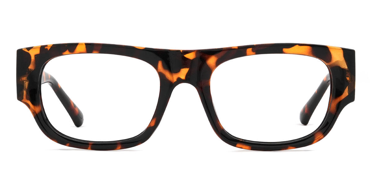 Tortoiseshell Laynee Glasses - Rectangle Glasses