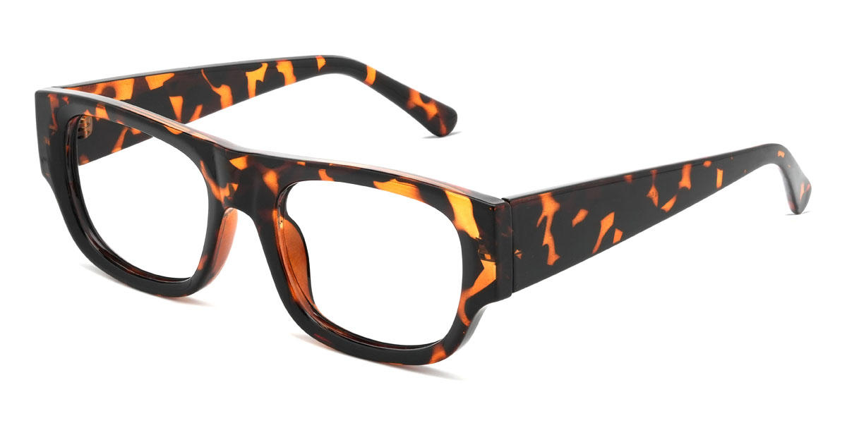Tortoiseshell Laynee Glasses - Rectangle Glasses
