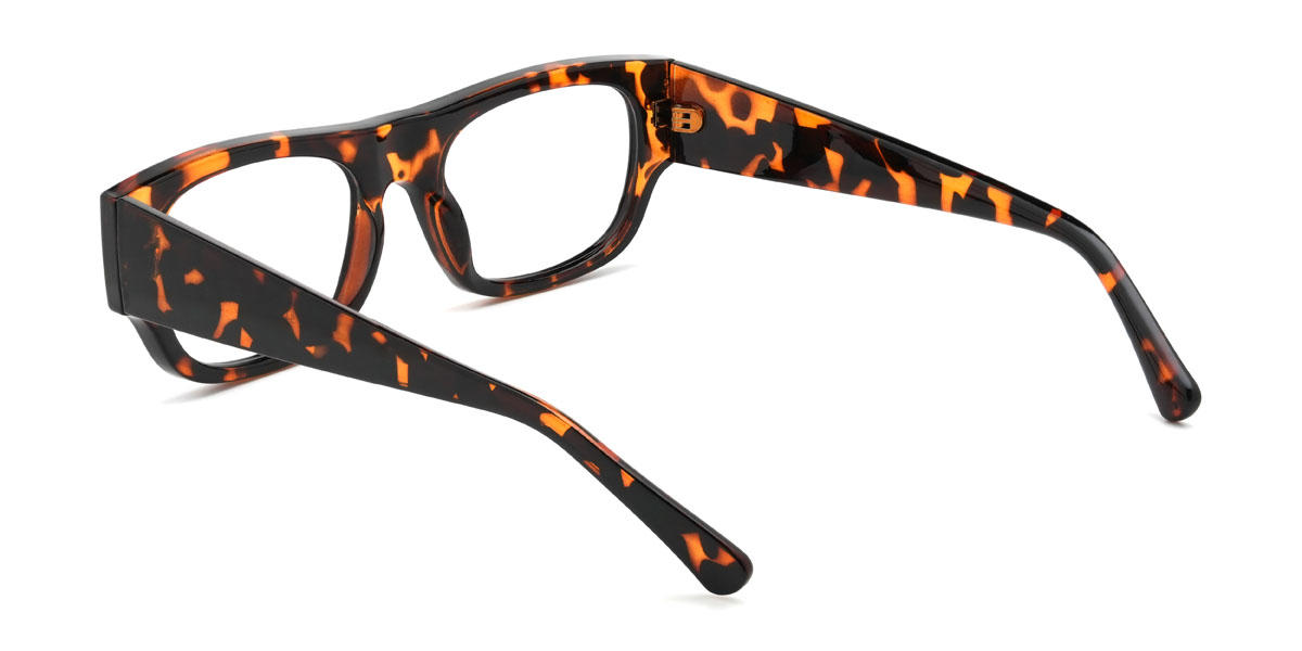 Tortoiseshell Laynee Glasses - Rectangle Glasses