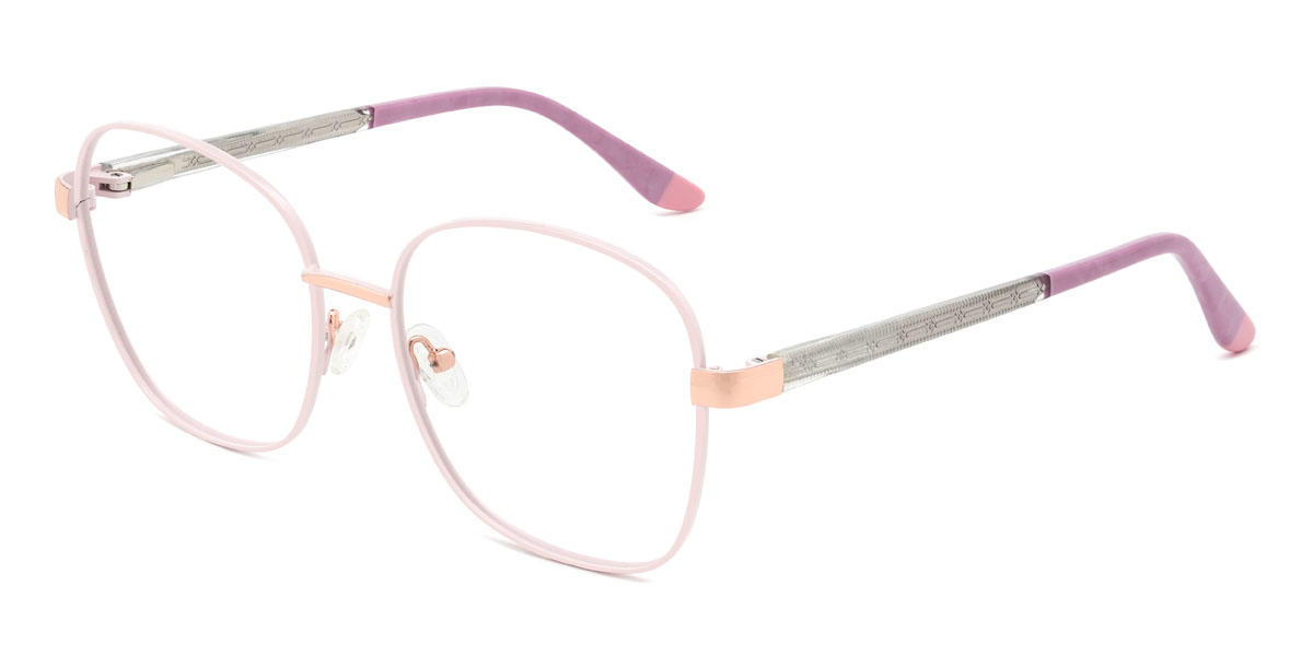 Hell Rosa Elliette Brille - Oval Glasses