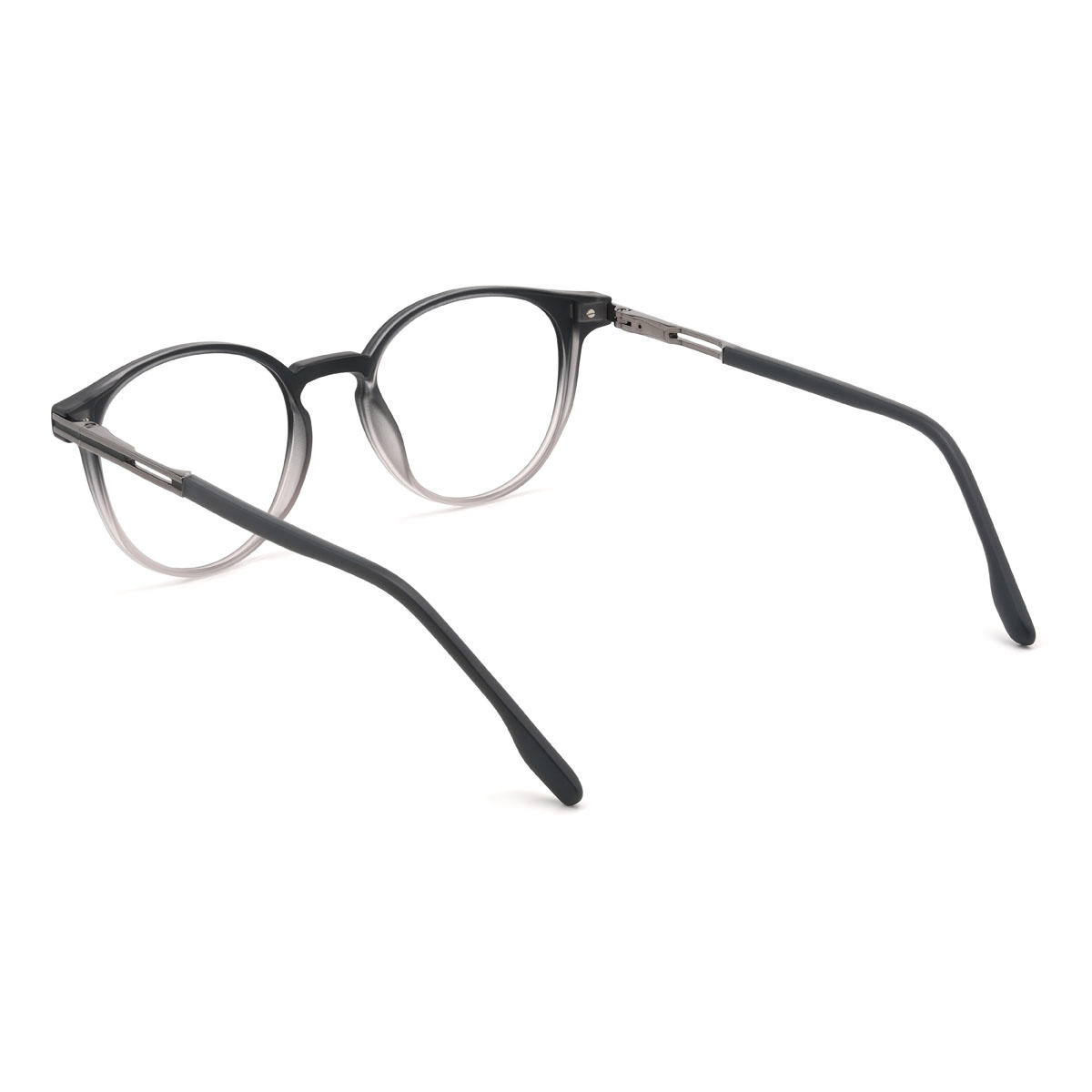 Farbverlauf Schwarz Dezmond Brille - Oval Clip-On Sunglasses