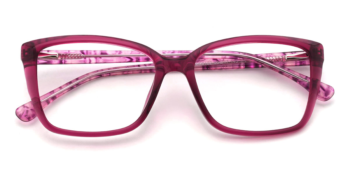Violet Nandi Lunettes - Rectangle Glasses