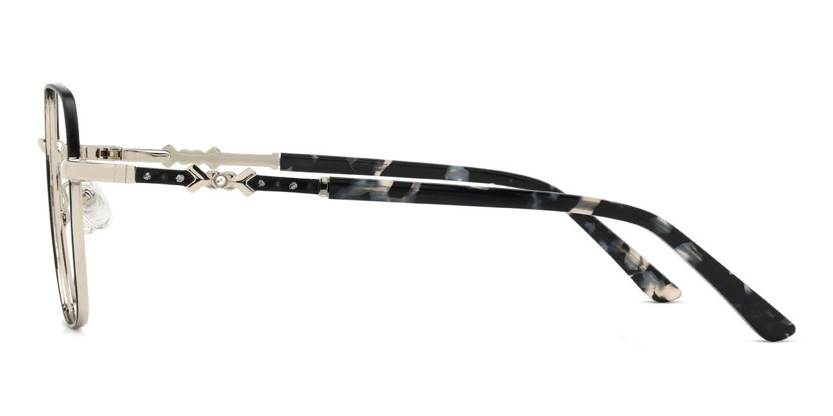 Negro Nihal Gafas - Oval Glasses