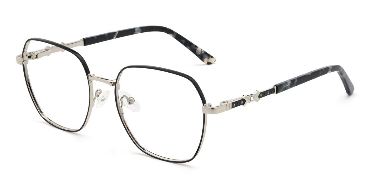 Negro Nihal Gafas - Oval Glasses