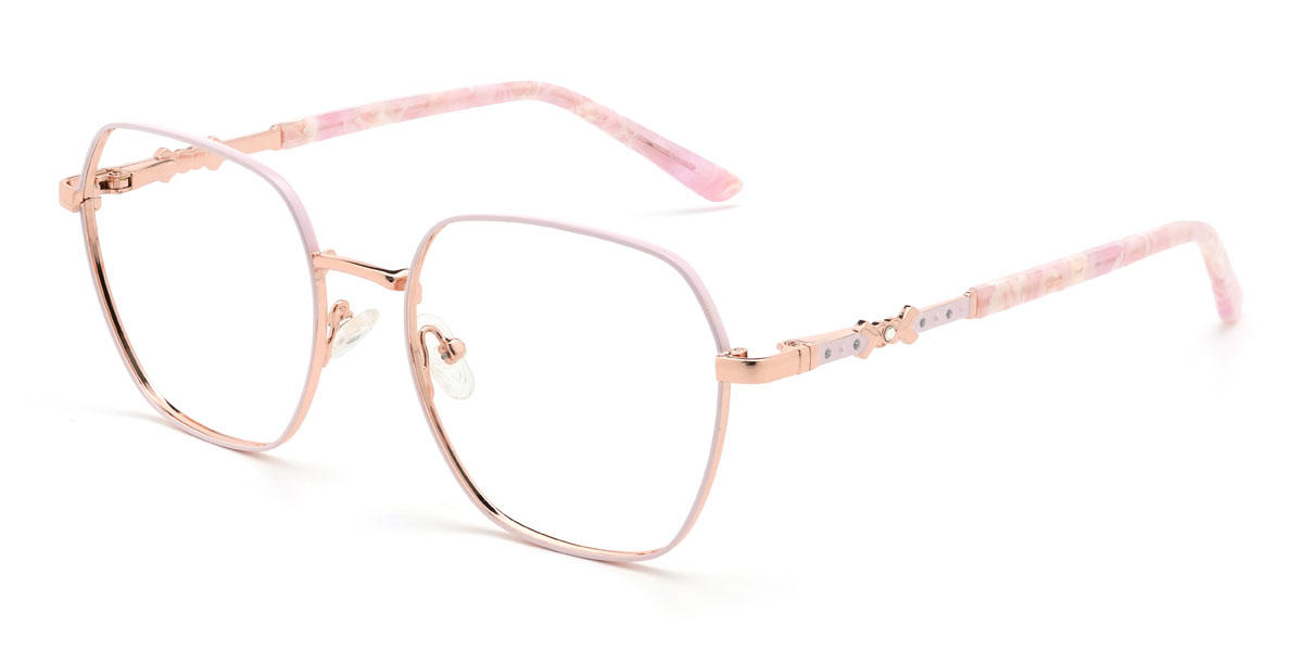 Claro Rosa Nihal Gafas - Oval Glasses