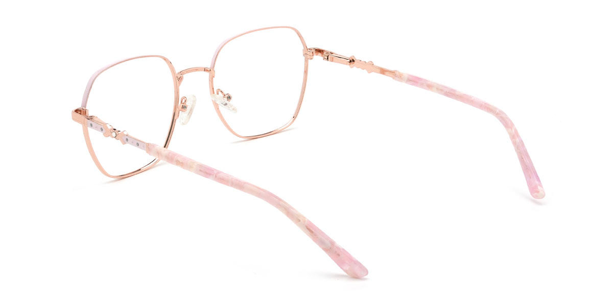 Claro Rosa Nihal Gafas - Oval Glasses