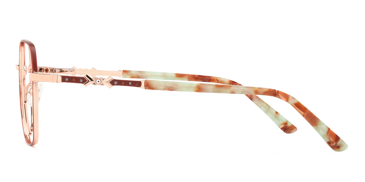 Ladrillo Rojo Nihal Gafas - Oval Glasses