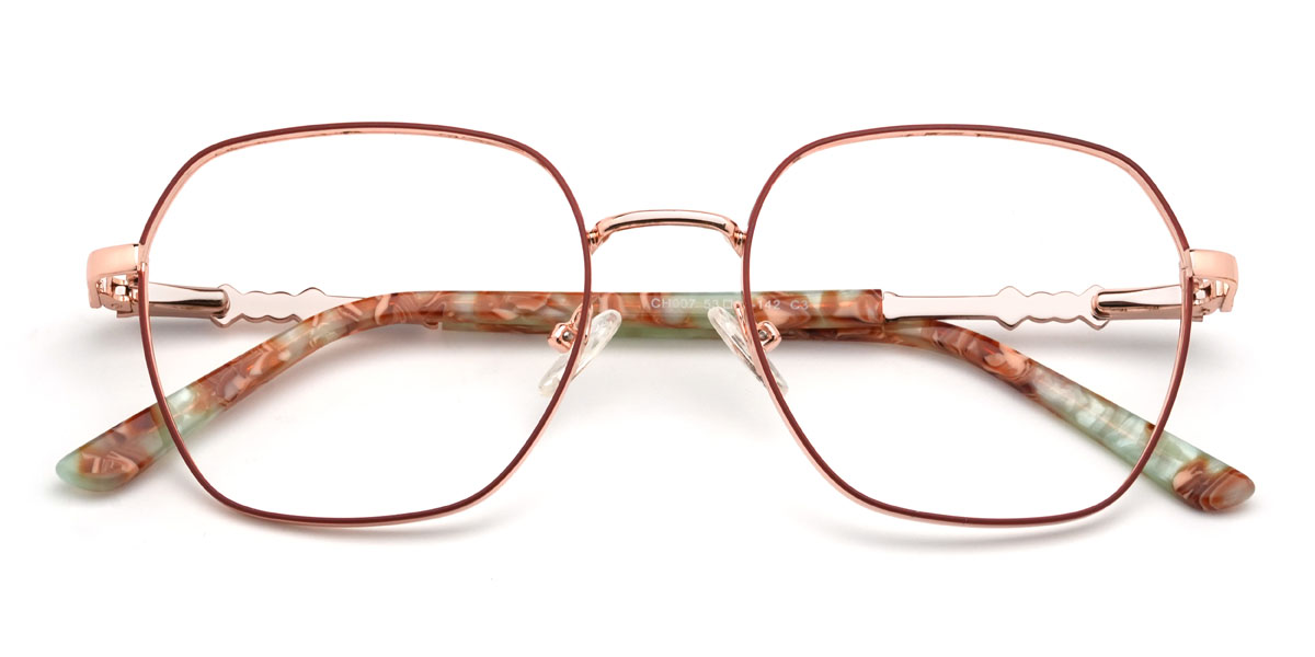 Ladrillo Rojo Nihal Gafas - Oval Glasses