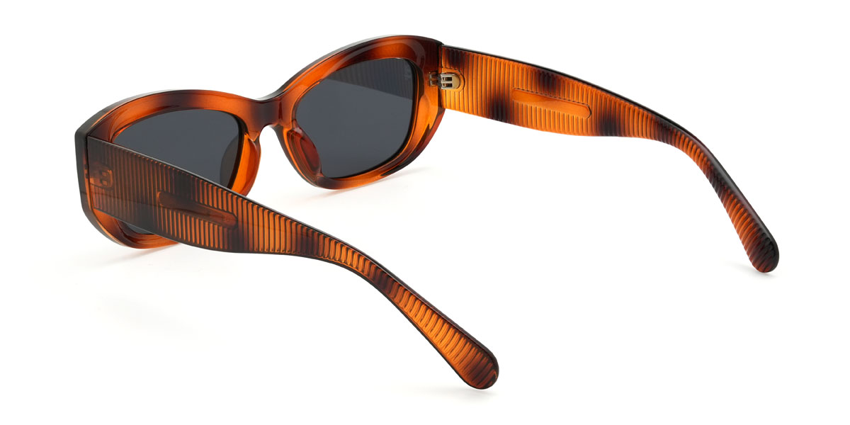 Carey Gris Carlitos Gafas - Rectangle Sunglasses
