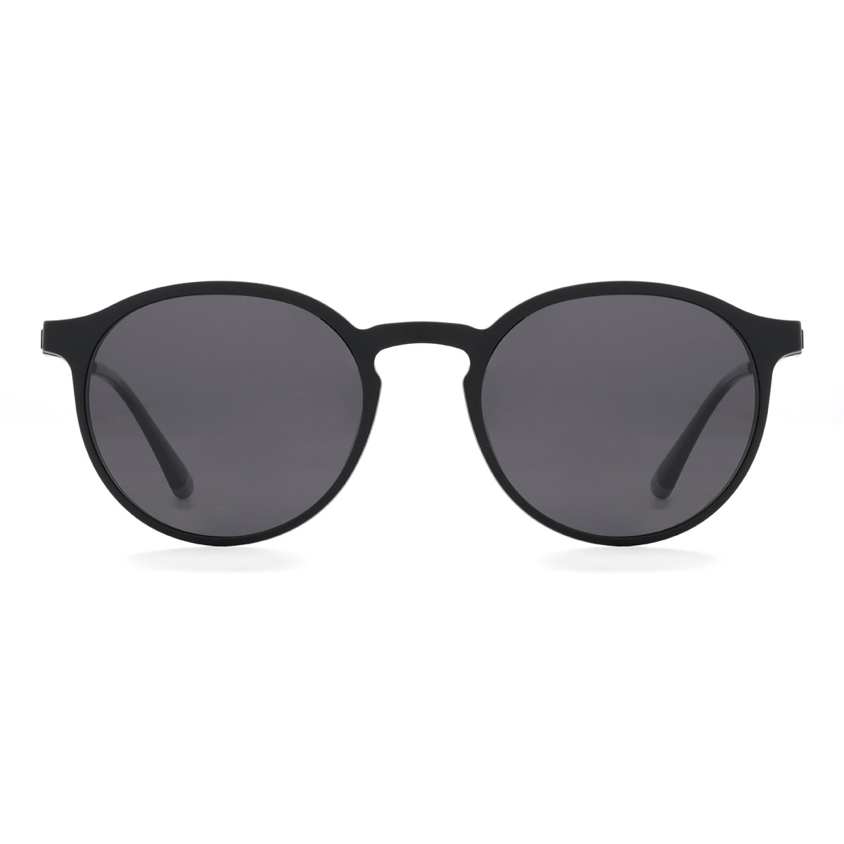Carey Maksim Gafas - Oval Clip-On Sunglasses