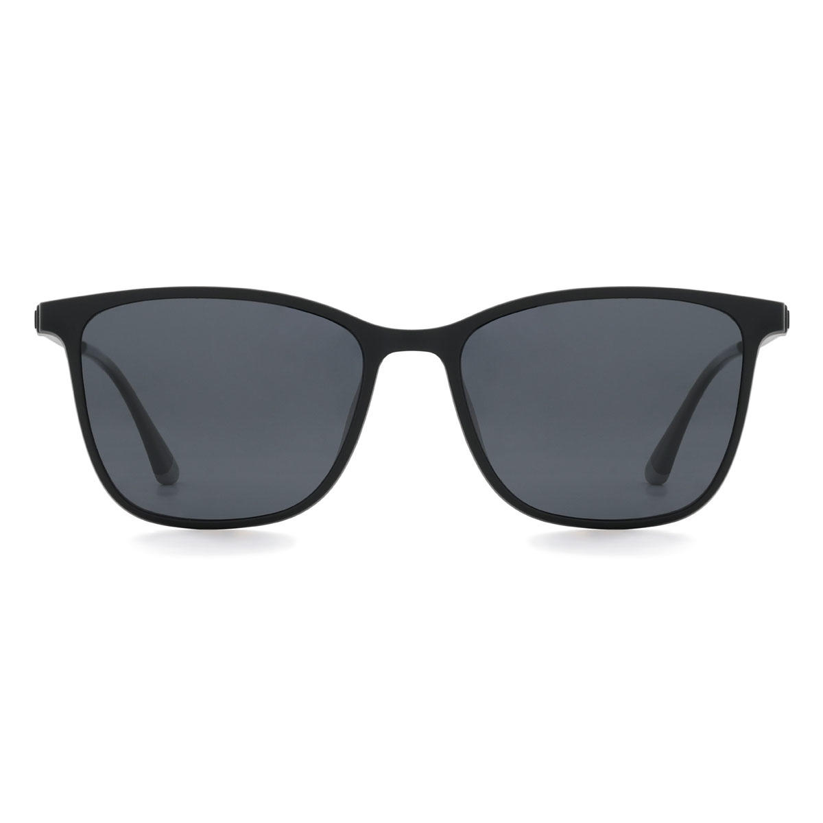 Negro Idrees Gafas - Rectangle Clip-On Sunglasses