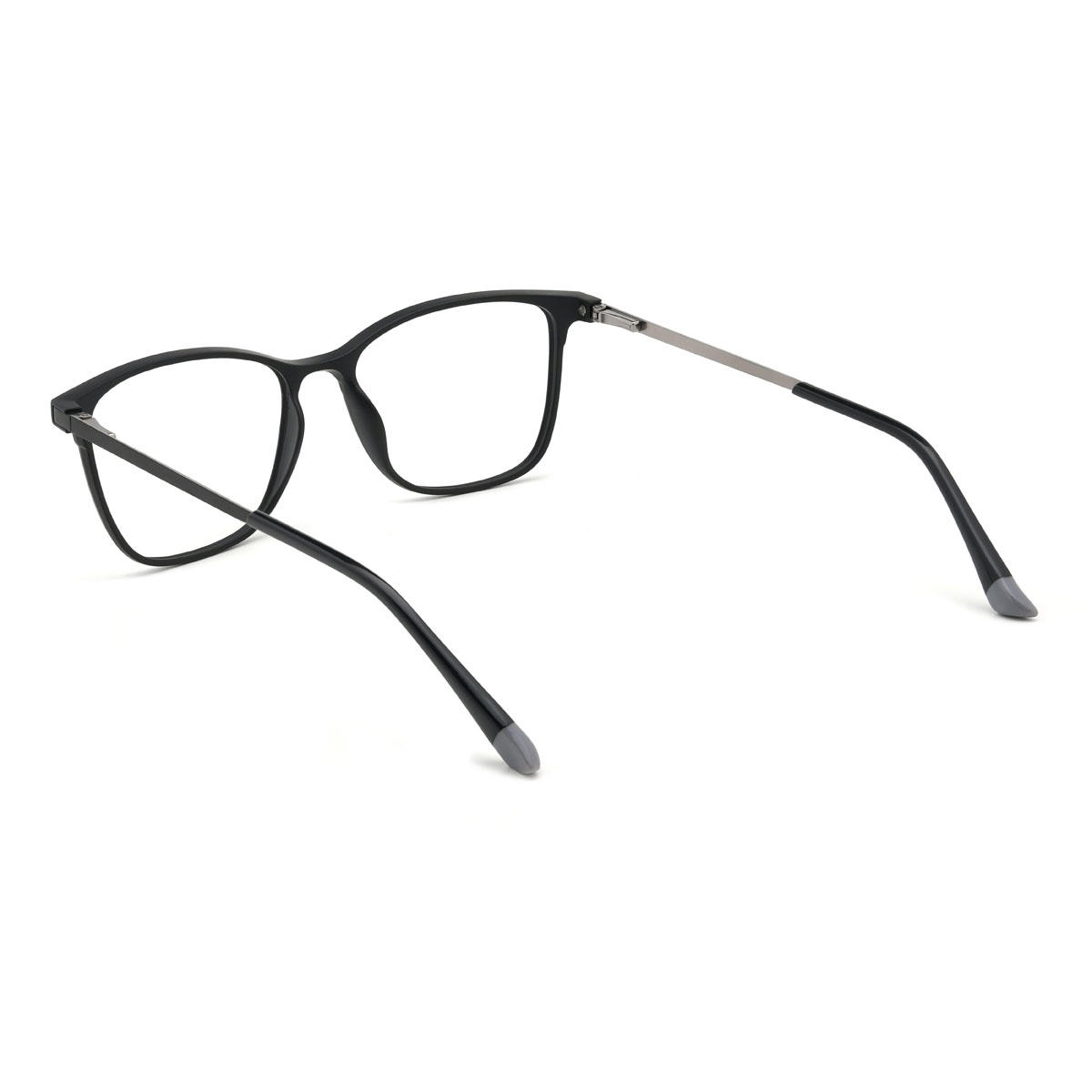 Negro Idrees Gafas - Rectangle Clip-On Sunglasses