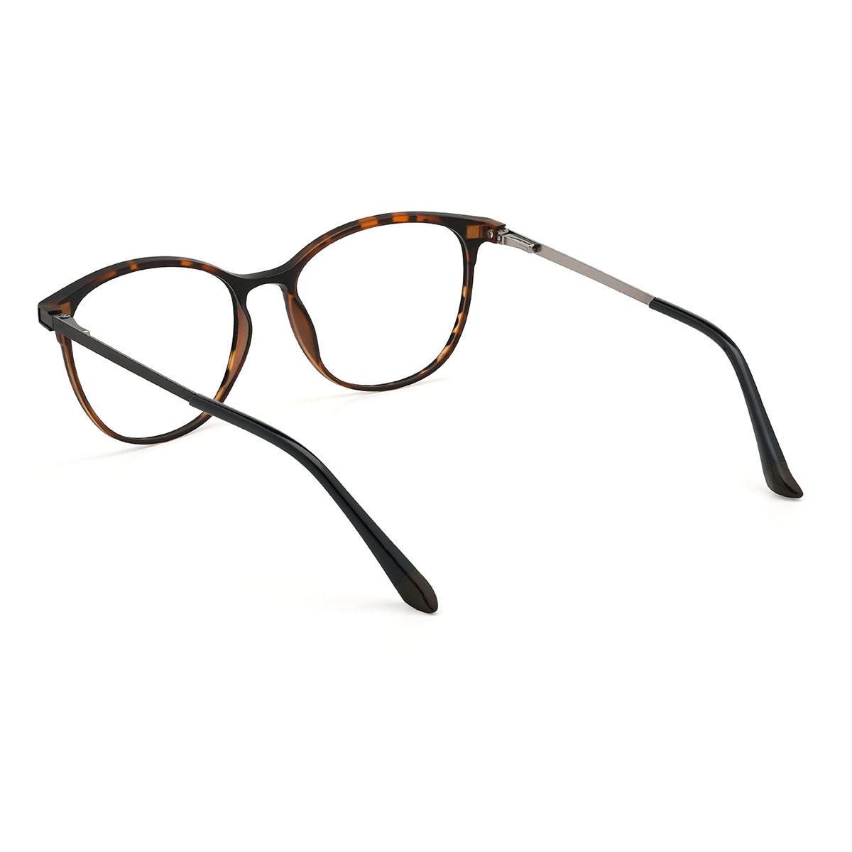 Écaille Conan Lunettes - Oval Clip-On Sunglasses