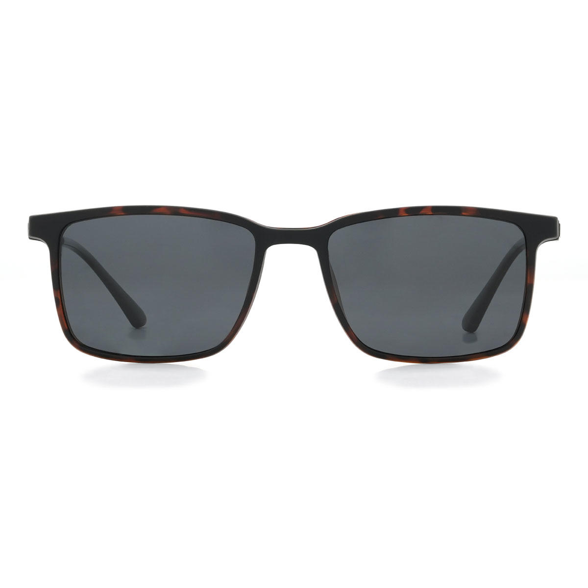 Carey Kailo Gafas - Rectangle Clip-On Sunglasses