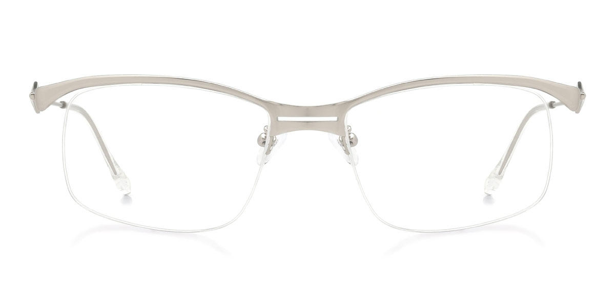 Plata Jenevieve Gafas - Rectangle Glasses