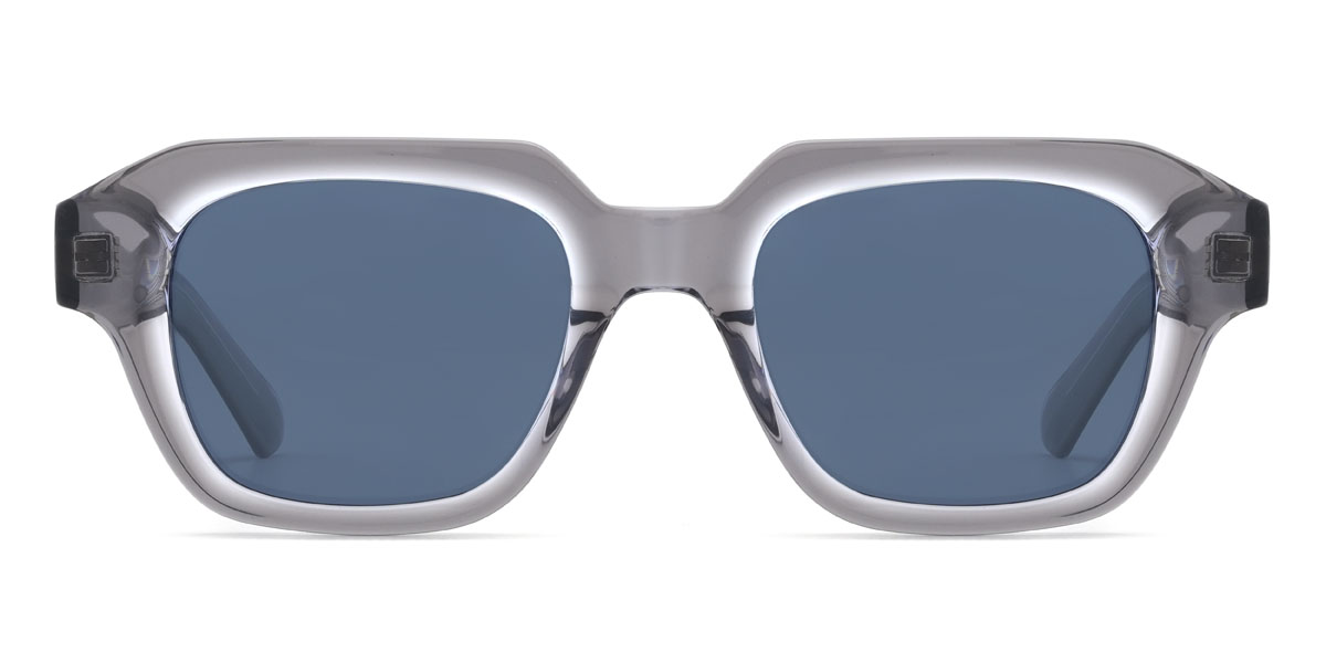 Szürke kék Adriano - Rectangle Sunglasses