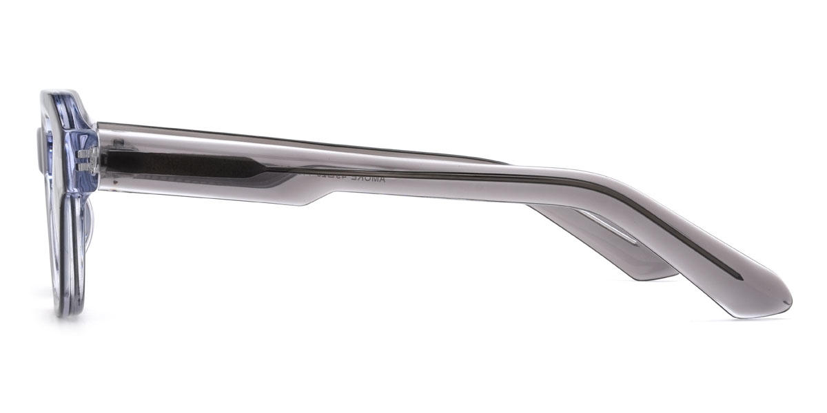 Szürke kék Adriano Szemüveg - Rectangle Sunglasses