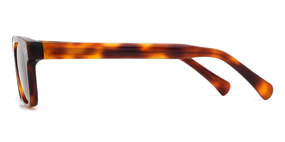 Tortoiseshell Brown Brenton Glasses - Rectangle Sunglasses