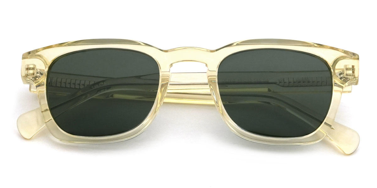 Babazöld sötétzöld Brenton Szemüveg - Rectangle Sunglasses