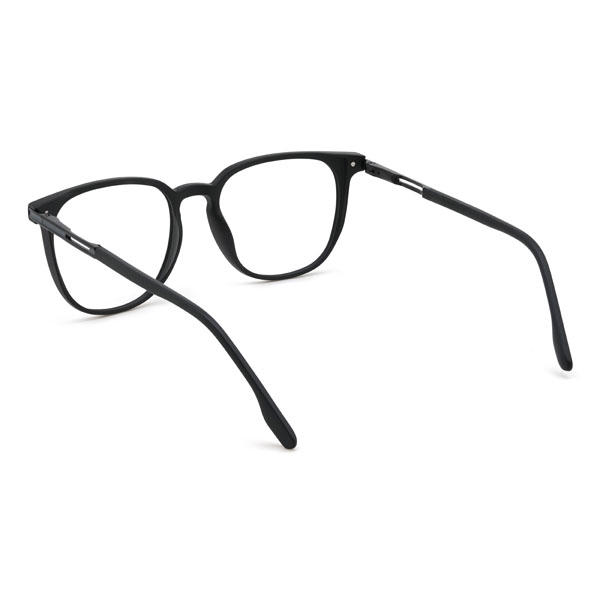 Black Bubba Glasses - Oval Clip-On Sunglasses