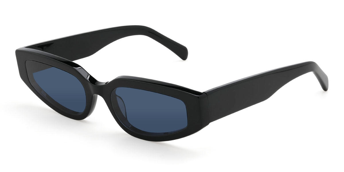 Fekete Sötétkék Ameila Szemüveg - Cat Eye Sunglasses