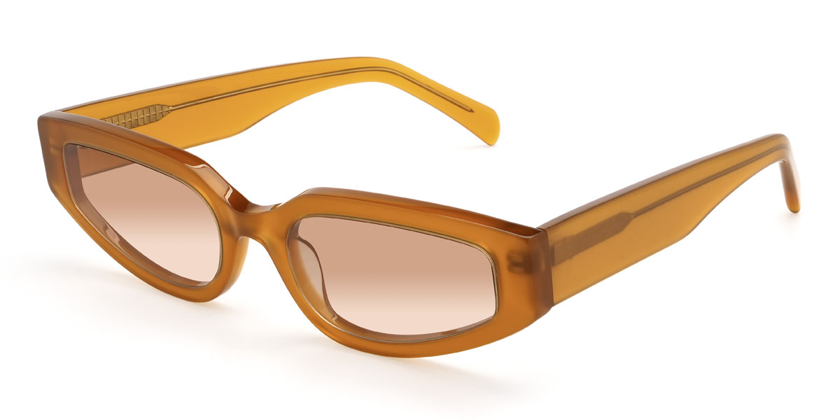 Marron Brun graduel Ameila Lunettes - Cat Eye Sunglasses
