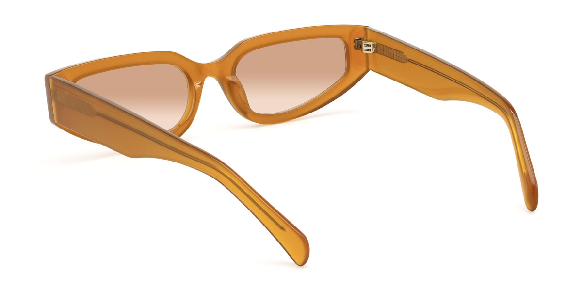 Marron Brun graduel Ameila Lunettes - Cat Eye Sunglasses