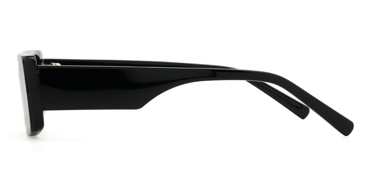 Black Grey Kellan Glasses - Rectangle Sunglasses