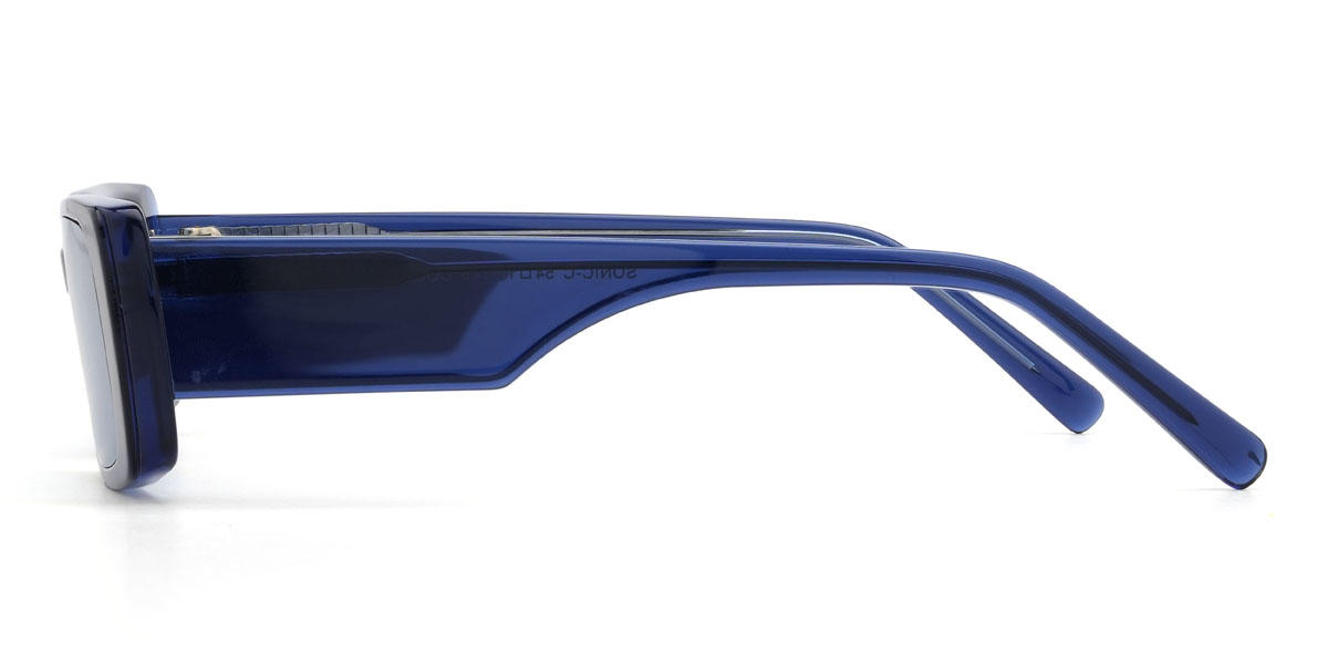 Kék kék Kellan Szemüveg - Rectangle Sunglasses