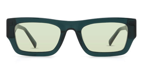 Verde Verde Mazikeen - Rectangle Sunglasses