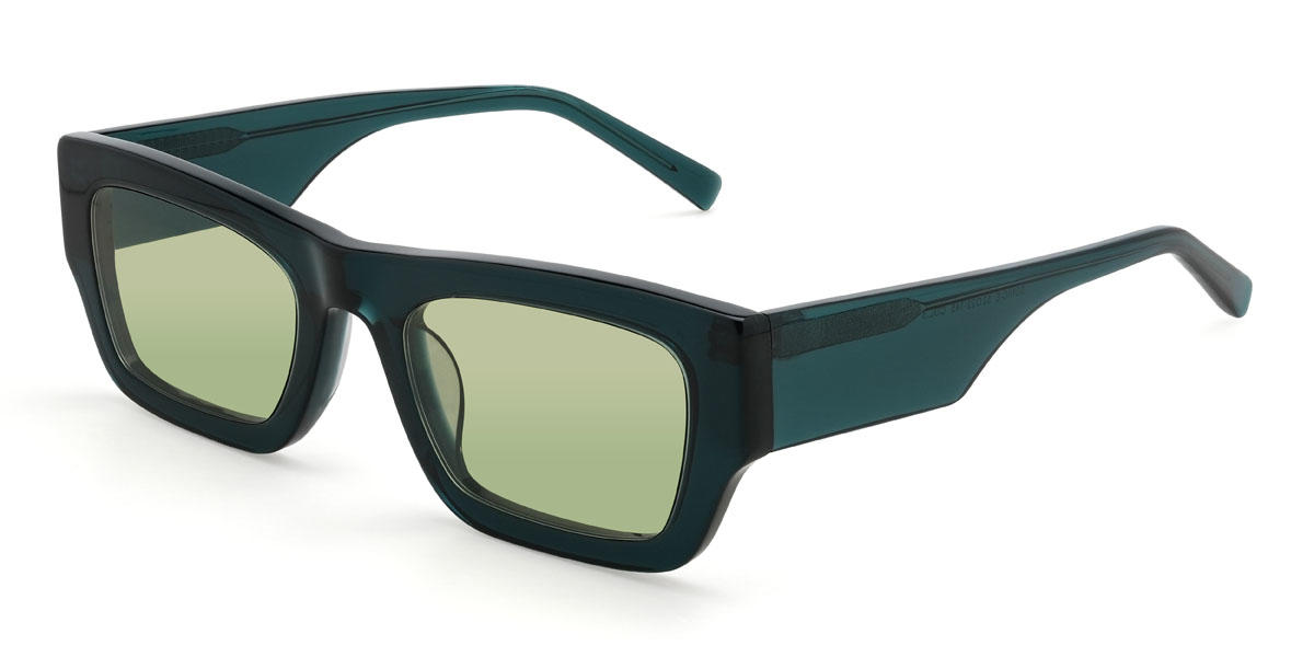 Zöld Zöld Mazikeen Szemüveg - Rectangle Sunglasses