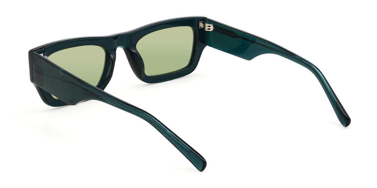 Zöld Zöld Mazikeen Szemüveg - Rectangle Sunglasses