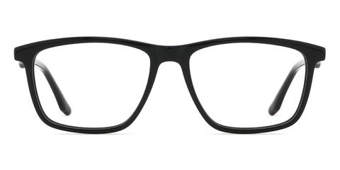 Negro Coleson - Rectangle Glasses