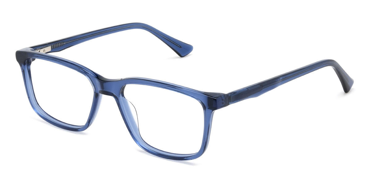 Blue Laia Glasses - Rectangle Glasses
