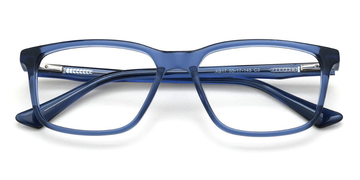 Blue Laia Glasses - Rectangle Glasses