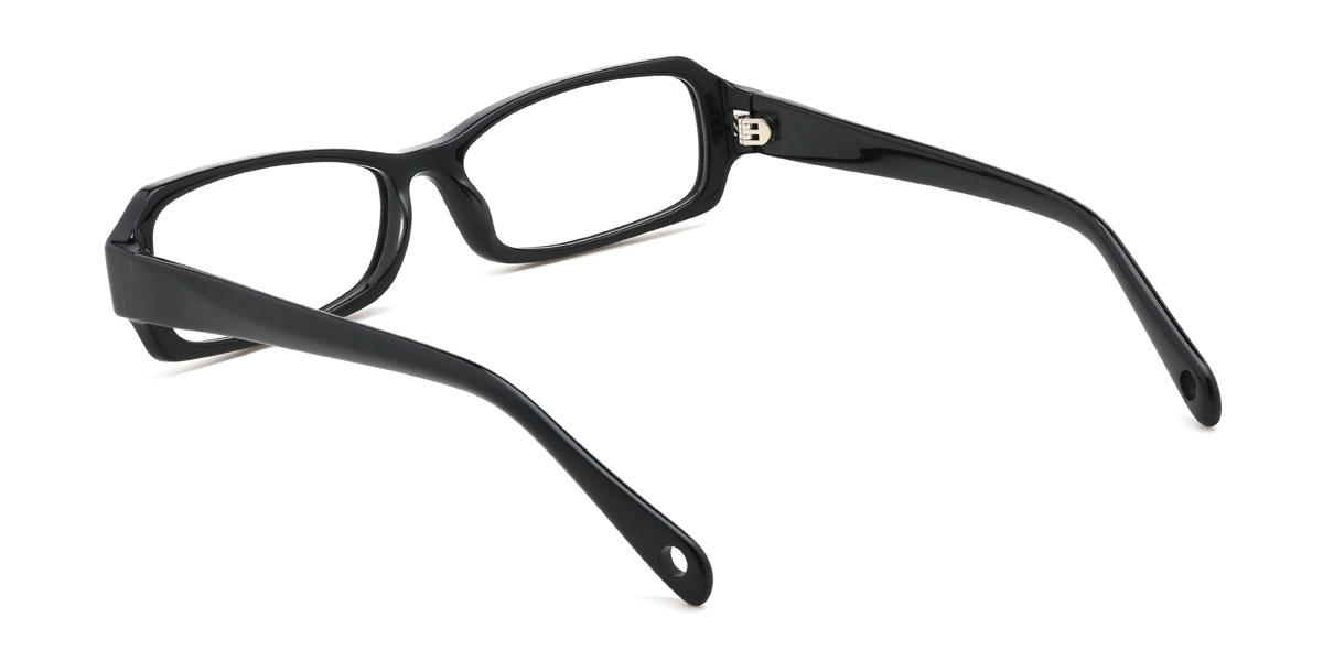 Black Zayed Glasses - Rectangle Glasses