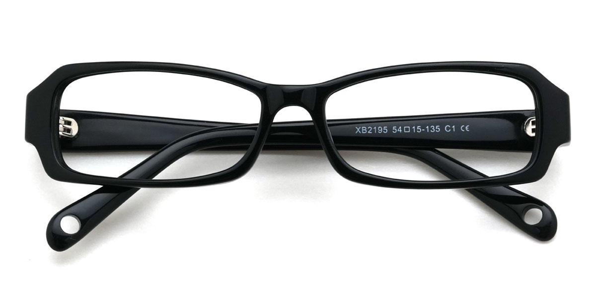 Black Zayed Glasses - Rectangle Glasses