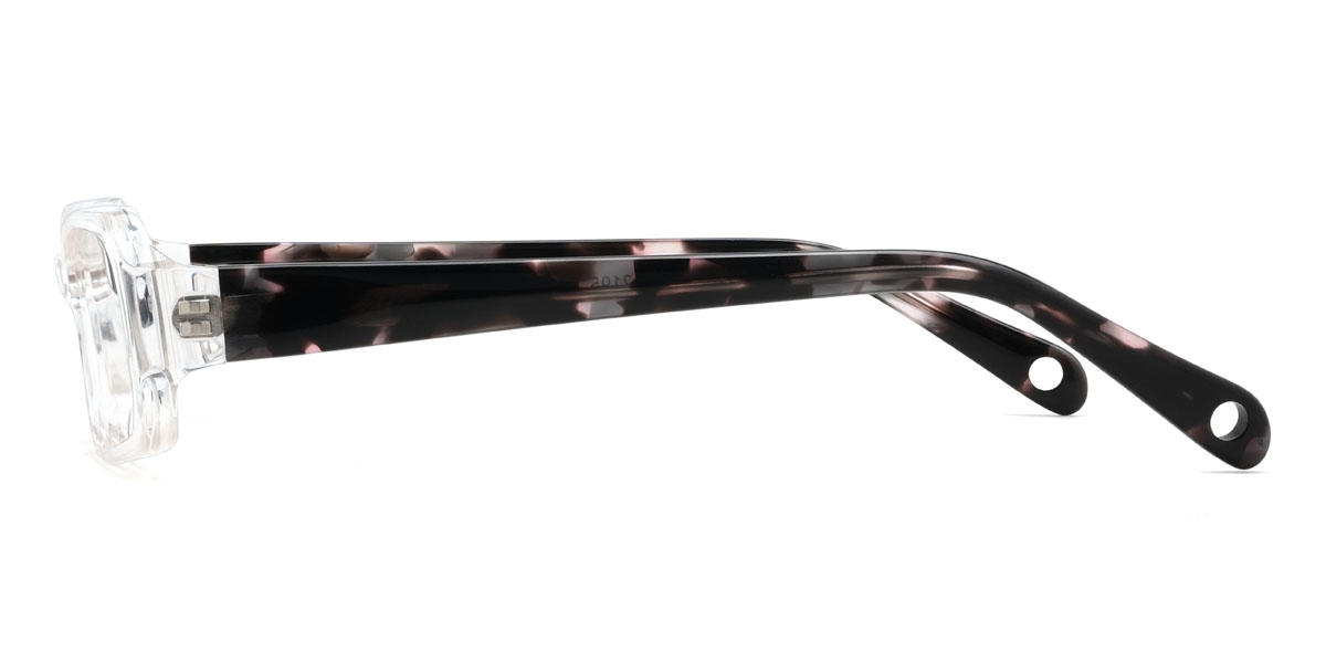 Clear Zayed Glasses - Rectangle Glasses