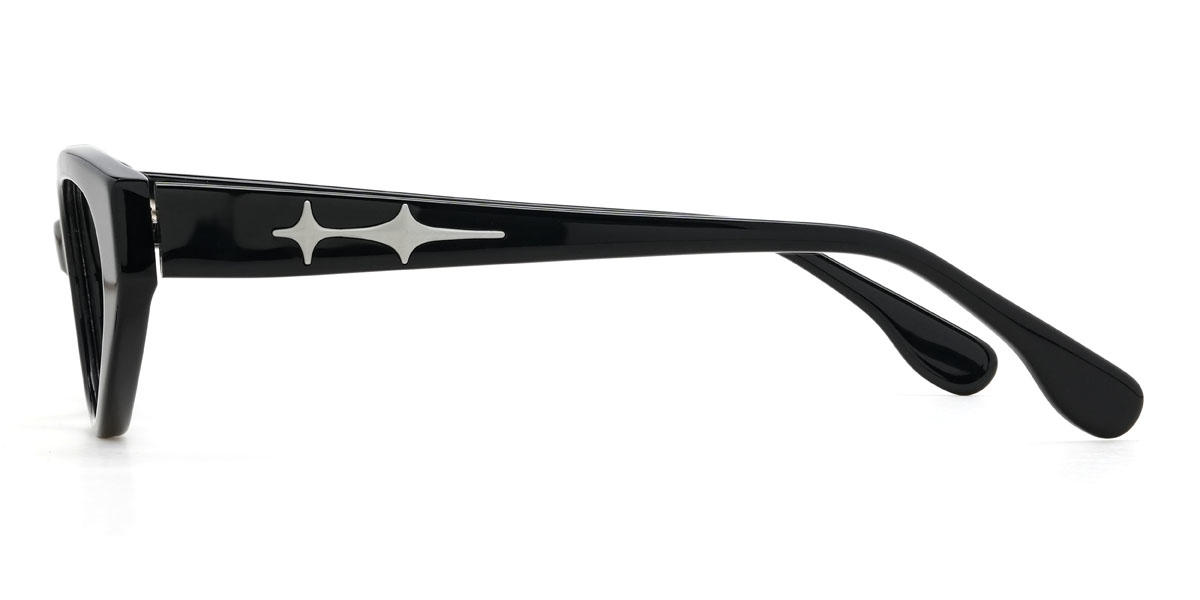 Noir Samia Lunettes - Cat Eye Glasses