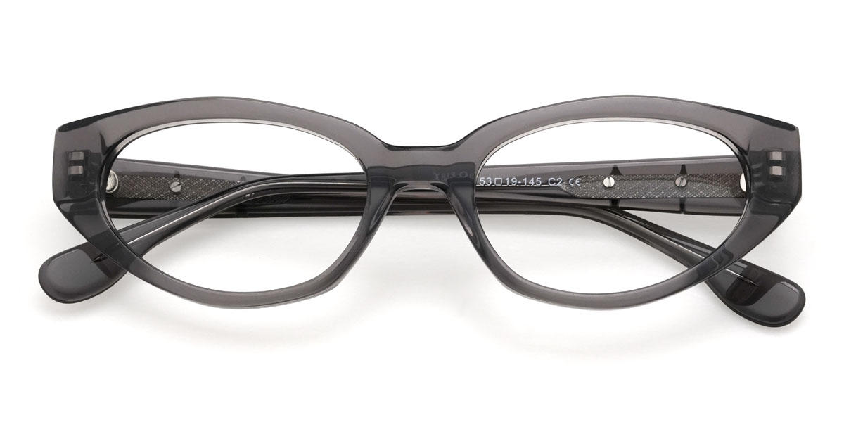 Gris Samia Gafas - Cat Eye Glasses