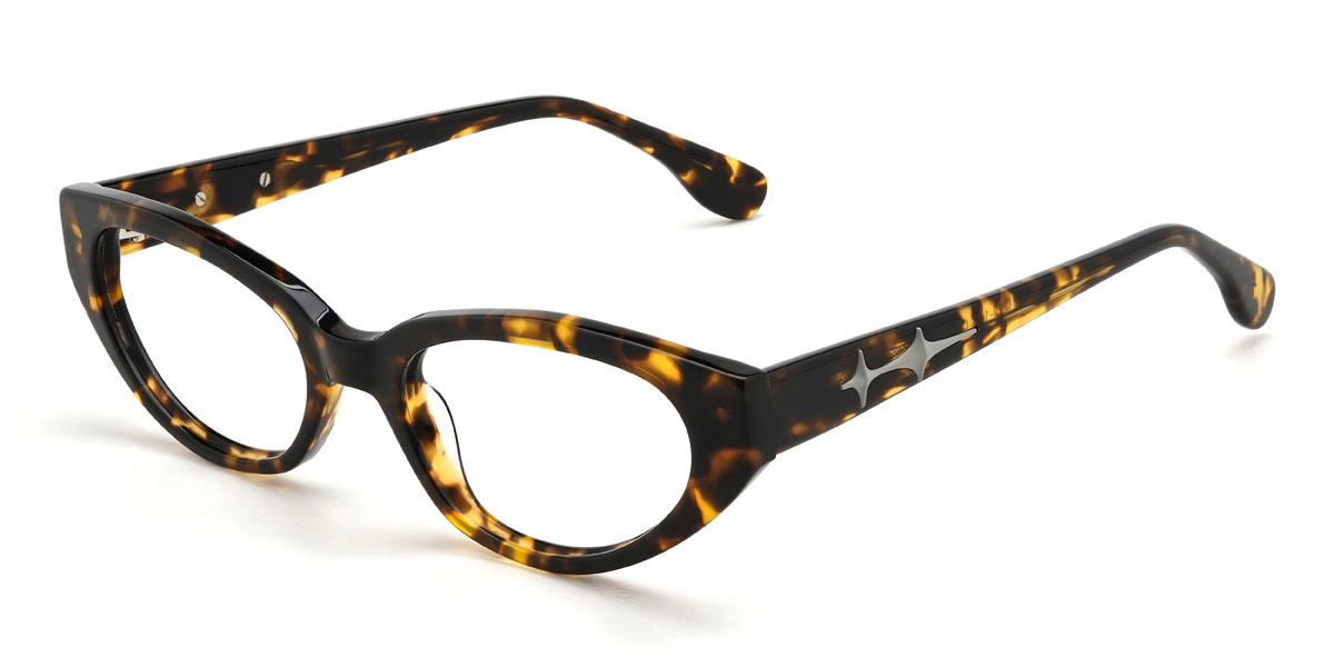 Tortoiseshell Samia Glasses - Cat Eye Glasses