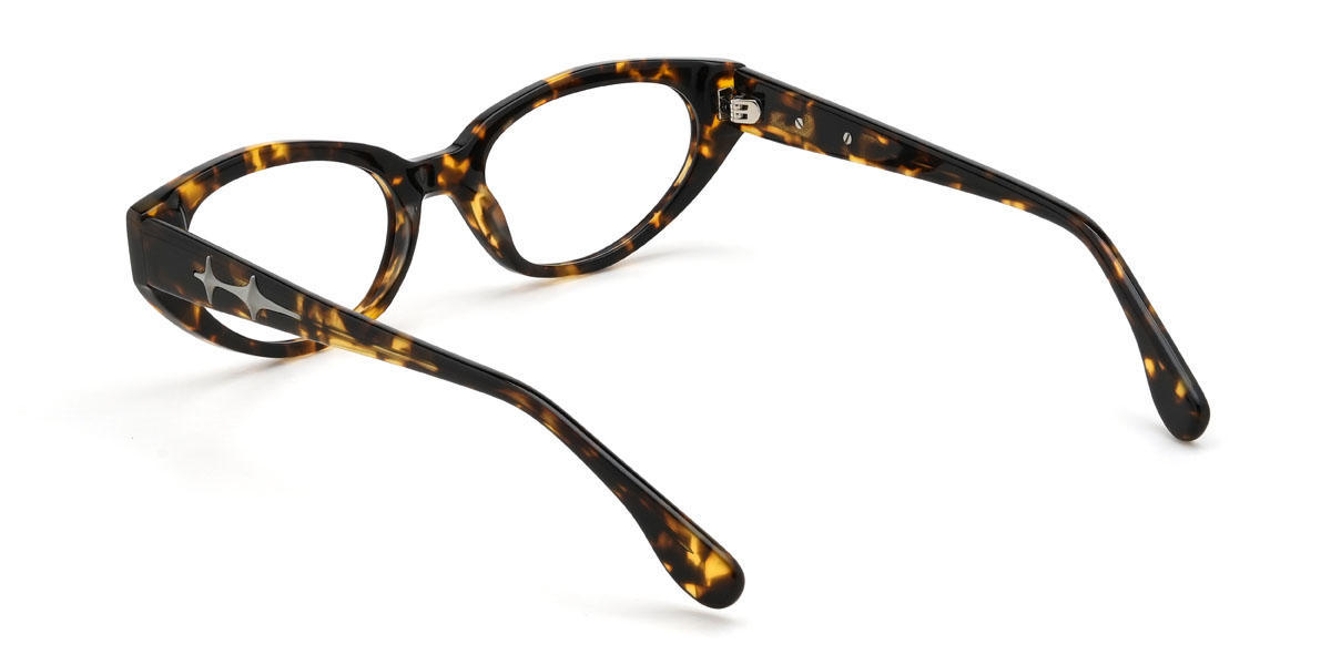 Tortoiseshell Samia Glasses - Cat Eye Glasses